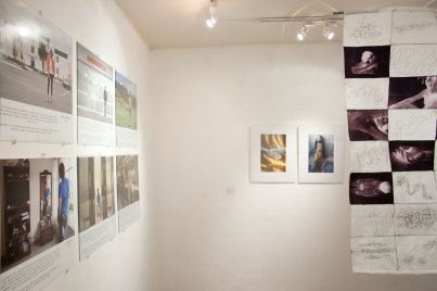 Ser Ahí - Vista general exposición